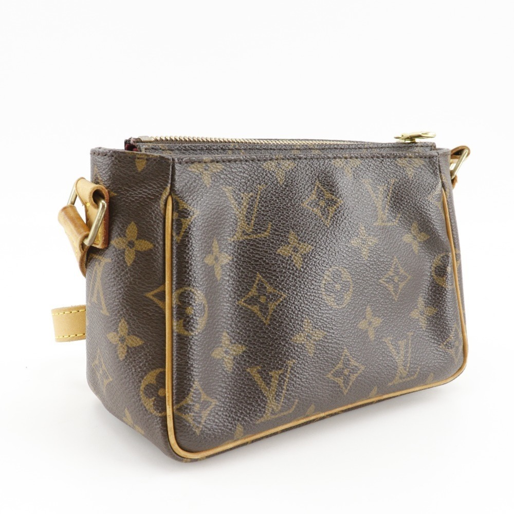 LOUIS VUITTON Brown Monogram Canvas Shoulder Bag - Picture 3 of 14